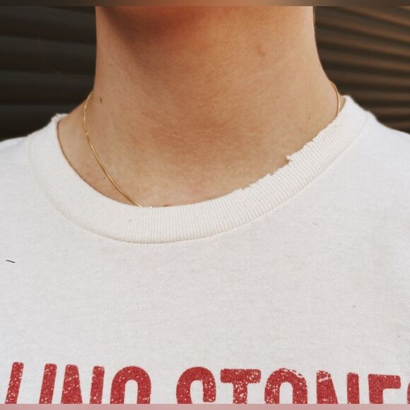 Livylu Rolling Stones Zip Code Tongue Thrifted Tee Size Small NWT - Picture 5 of 11